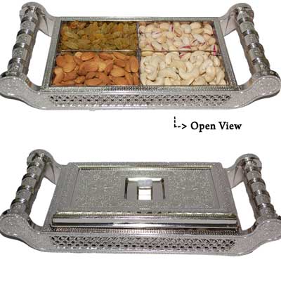 "Manali Dry Fruit Box (Big Size)-code002 - Click here to View more details about this Product